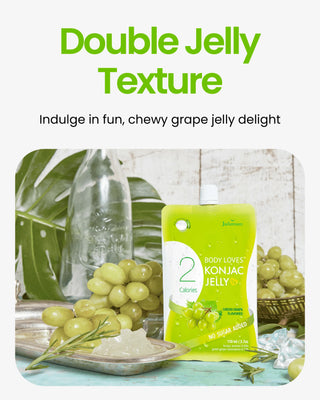 Konjac Jelly (Grape, 20 pcs)